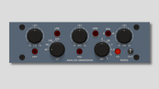 Free Plugin: Analog Obsession's INDEQ