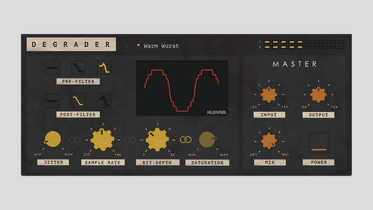 Free Plugin: Klevgrand’s Degrader